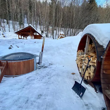 Rose Chopok 1100 M-on Hiking Trail-view-hot Tub-sauna-view * Демяновская долина