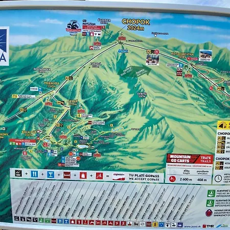 Apartment Rose Chopok 1100 M-on Hiking Trail-view-hot Tub-sauna-view *