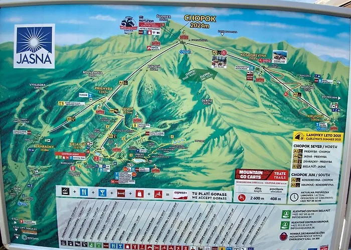 Apartament Rose Chopok 1100 M-on Hiking Trail-view-hot Tub-sauna-view *